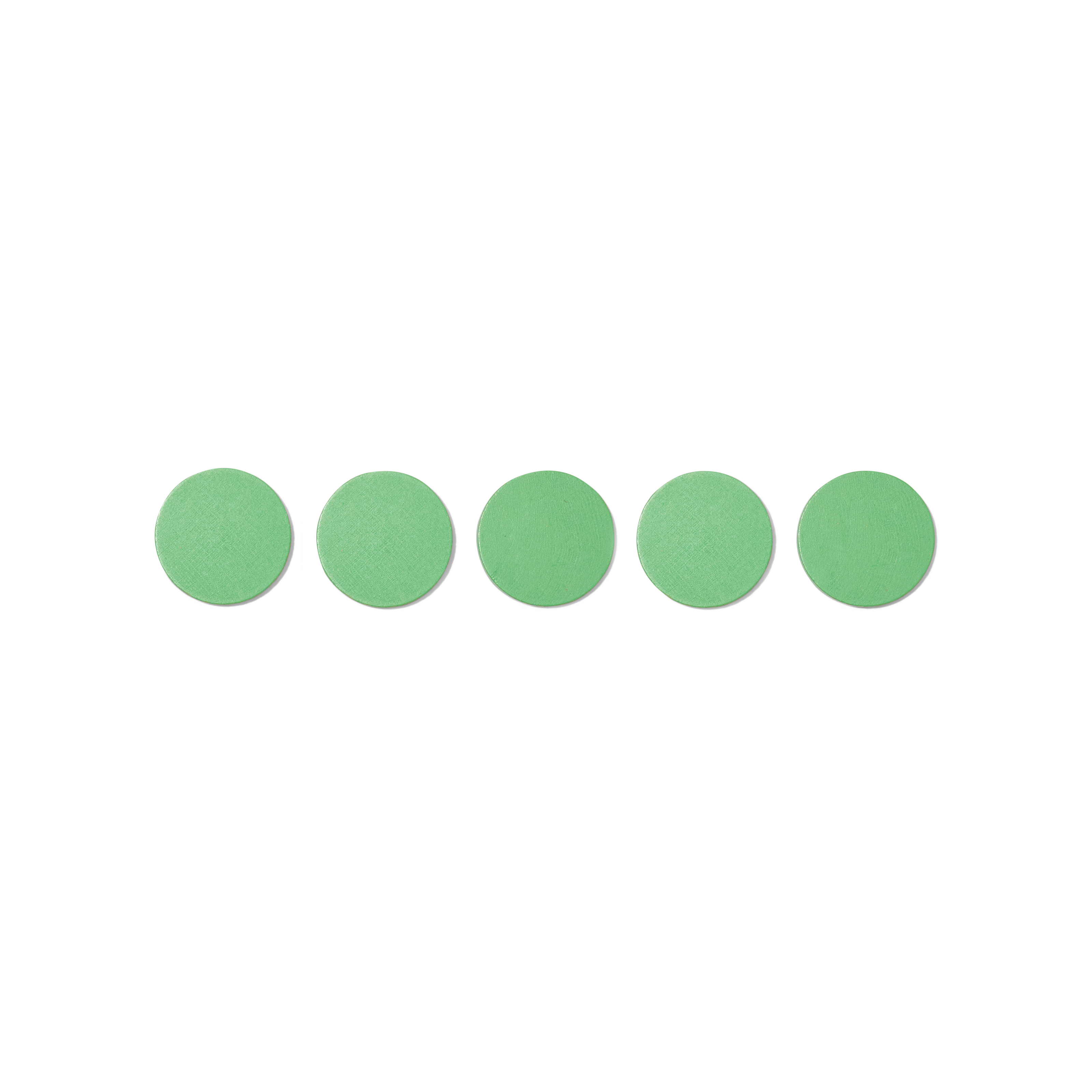 Green Dots (set of 5)